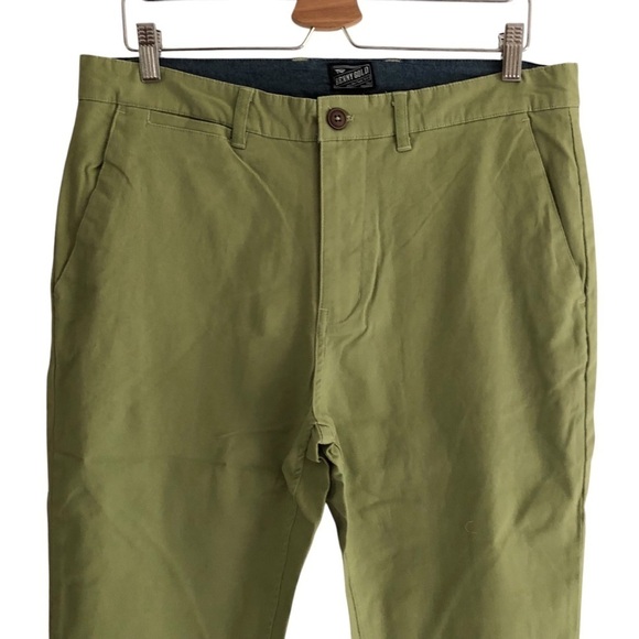 Benny Gold Mens Chino Casual Pants Green Size 34 X 30 - Picture 2 of 8